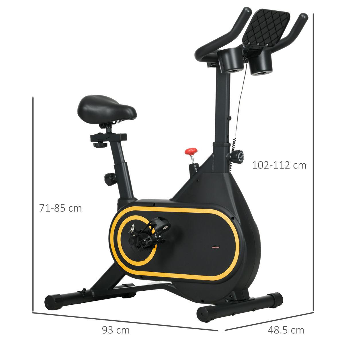 Exercise Bike - Home Cardio Workout with LCD Display