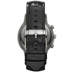 Emporio Armani AR2447 Renato Men's Black Leather Watch