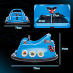 Angry Bird Licensed Bumper Car for Kids w/ Joysticks