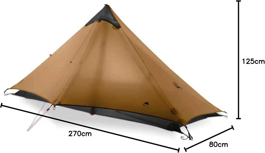 3F UL Gear Lanshan 2 Classic / 3 Season / Grey