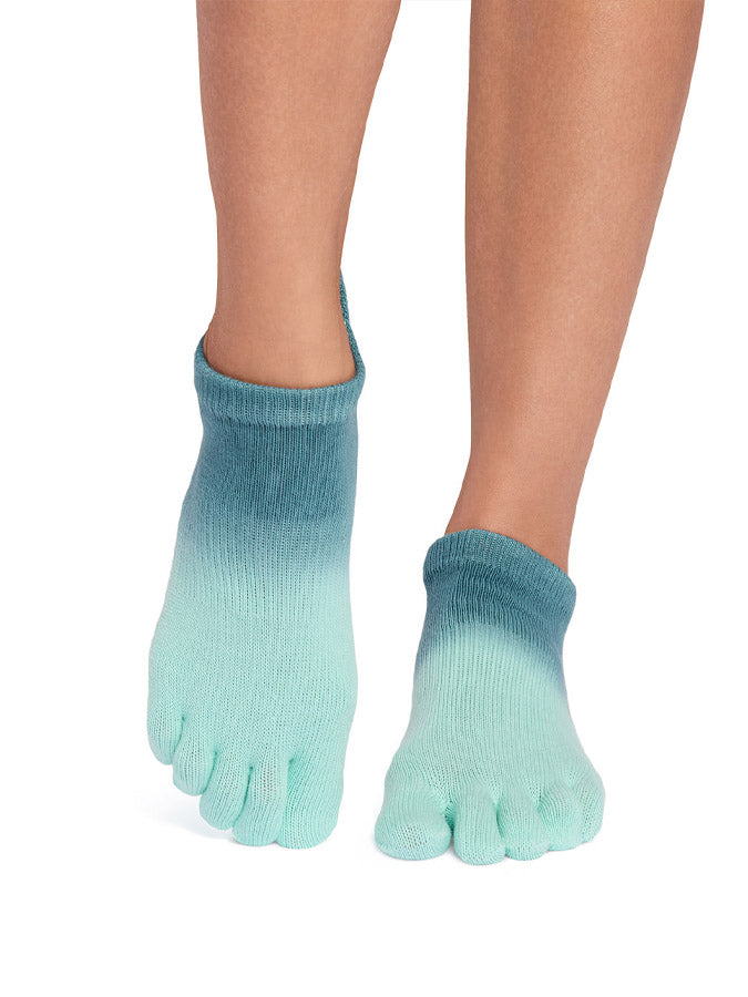 ToeSox Low Rise Full Toe Women's Yoga Grip Socks