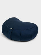 Yoga Studio European Organic Buckwheat Zafu Crescent Cushion