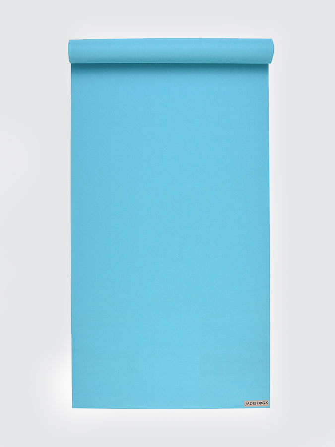 Jade Yoga Harmony 74" Inch Yoga Mat 5mm Teal