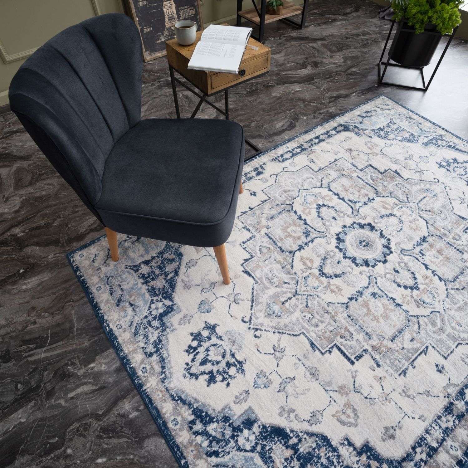 Montana Vintage Navy Rugs