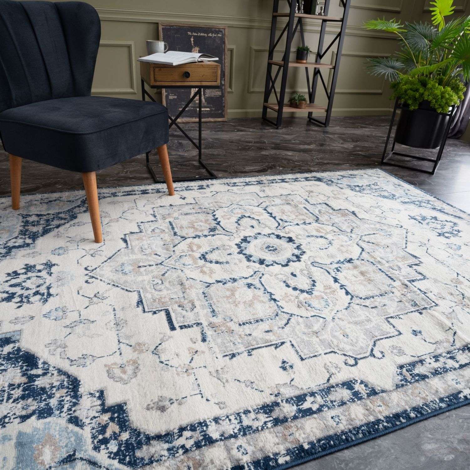 Montana Vintage Navy Rugs