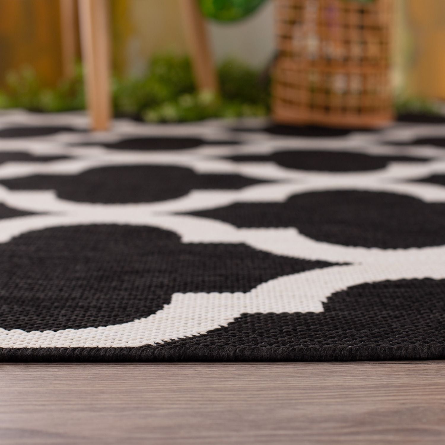 Ecology Outdoor Rug Black