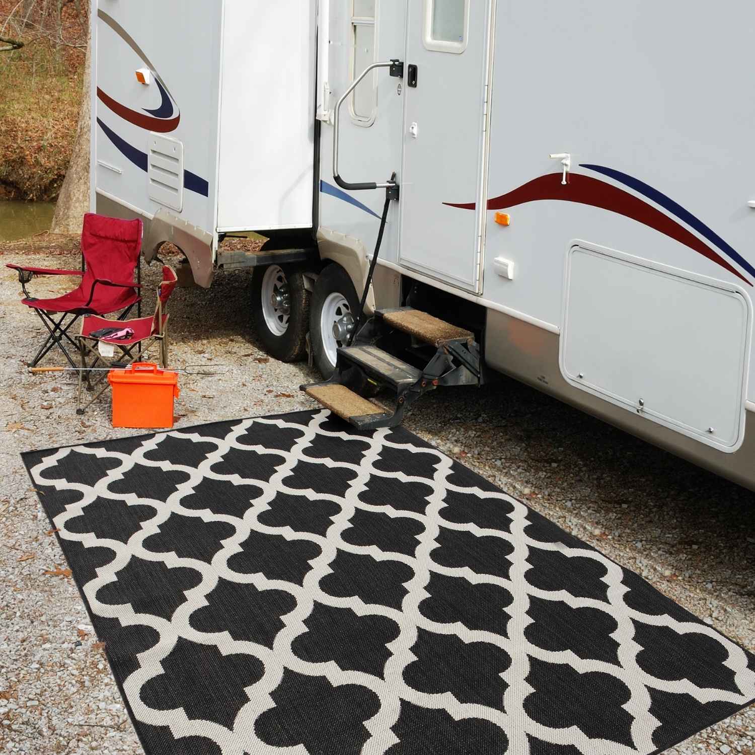 Ecology Outdoor Rug Black