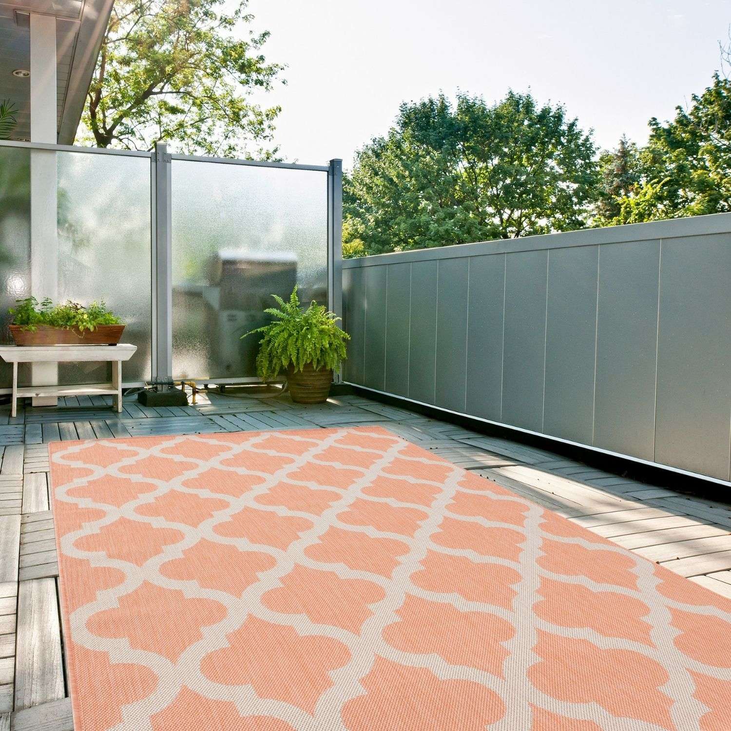 Ecology Outdoor Rug Orange