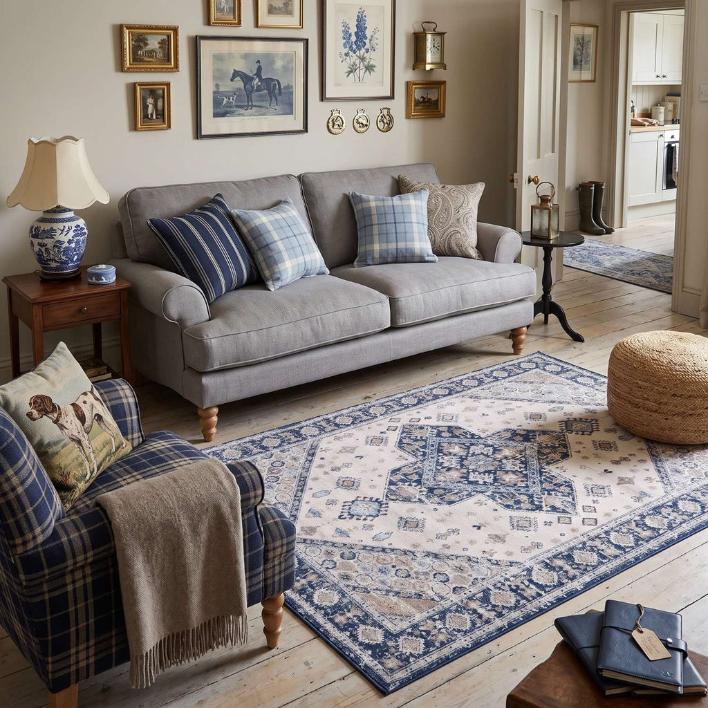 Montana Vintage Navy Rugs