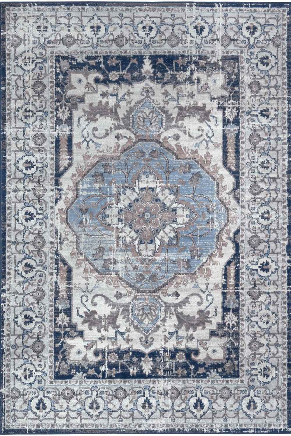 Montana Vintage Navy Rugs 240X340 cm