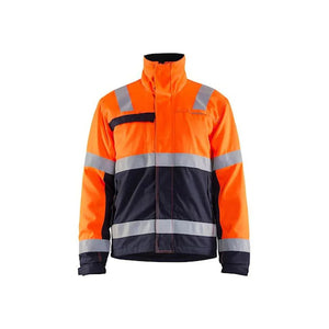 Orange/Navy blue