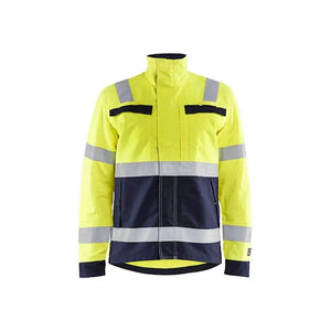 Hi-vis yellow/navy blue