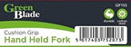 Green Blade Carbon Steel Hand Held Fork