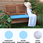 Blue Outdoor Waterproof Bench Cover