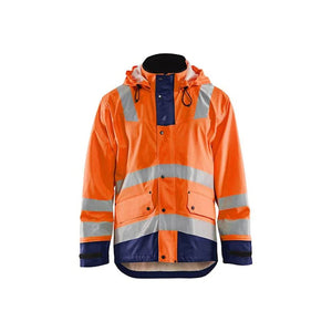 Orange/Navy blue