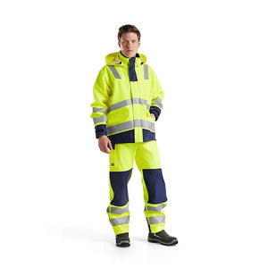 Hi-vis yellow/navy blue