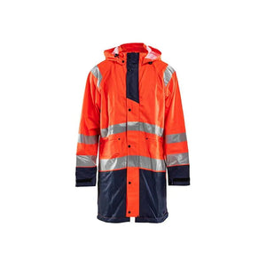 Orange/Navy blue