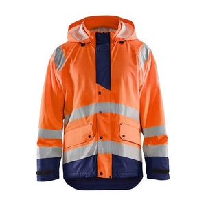 Orange/Navy blue