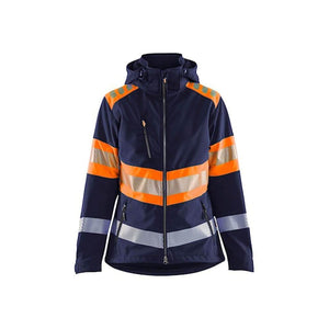 Navy blue/Orange