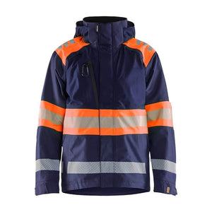 Navy blue/Orange
