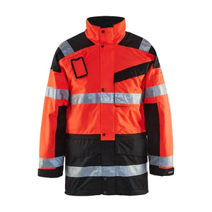 Red hi-vis/black