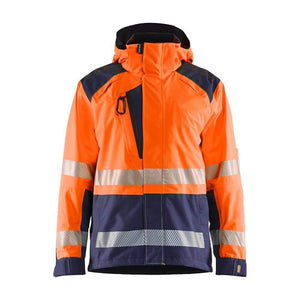 Orange/Navy blue