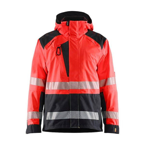 Red hi-vis/black