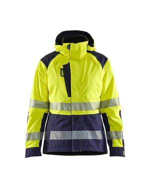 Hi-vis yellow/navy blue