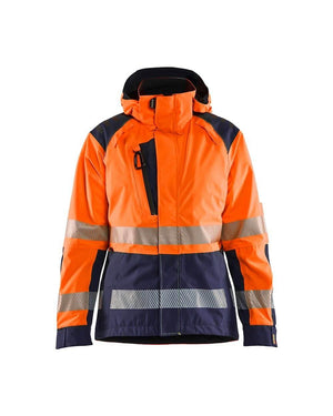 Orange/Navy blue