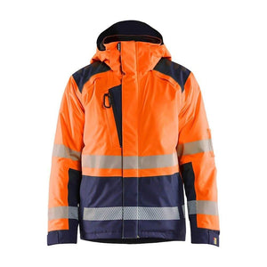 Orange/Navy blue