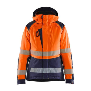 Orange/Navy blue