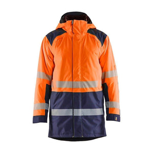 Orange/Navy blue