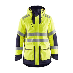 Hi-vis yellow/navy blue