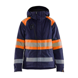 Navy blue/Orange