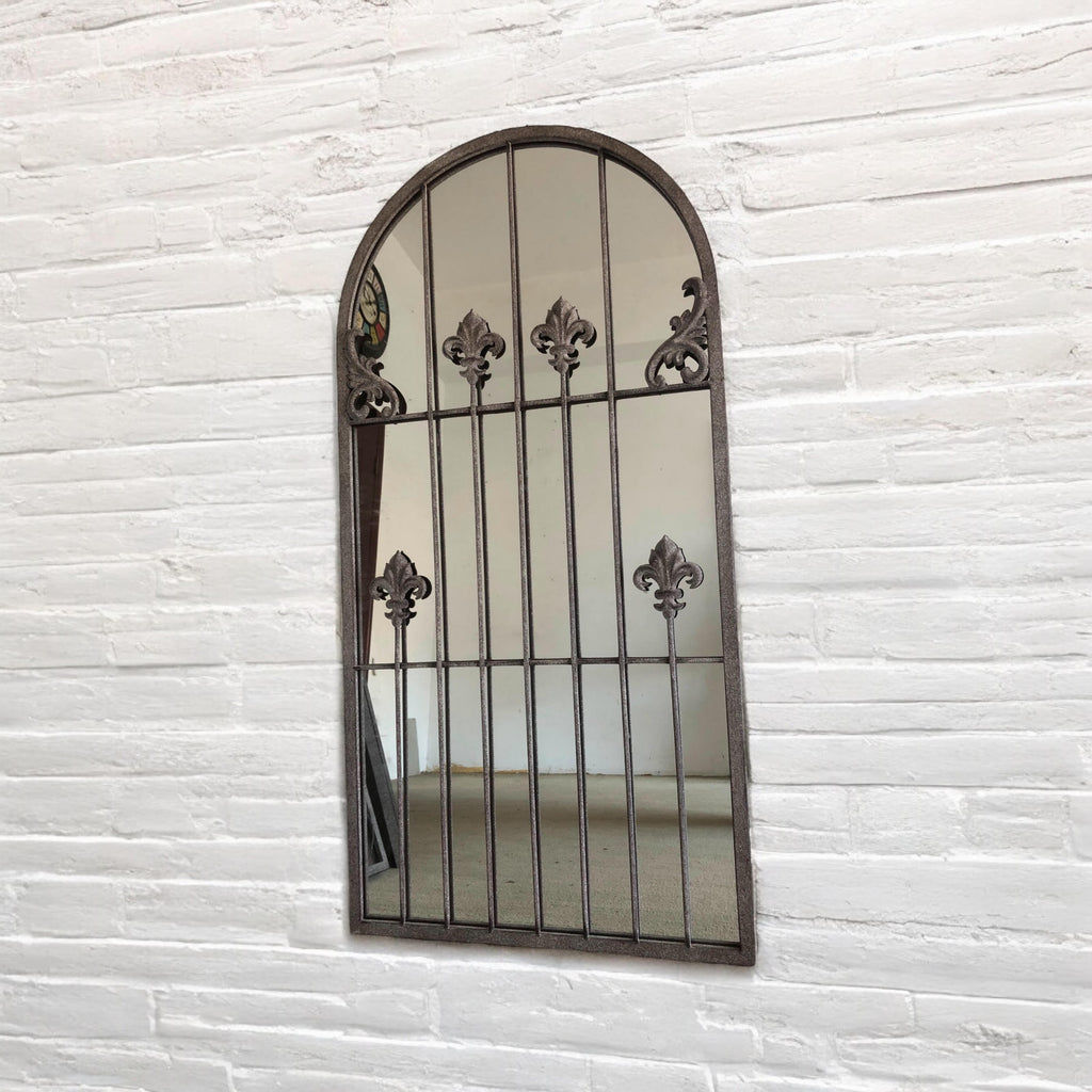 120cm Metal Window Wall Mirror