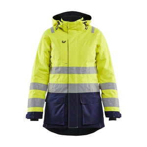 Hi-vis yellow/navy blue