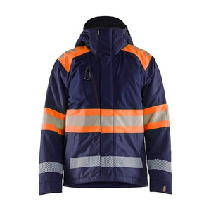 Navy blue/Orange