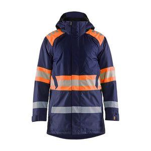 Navy blue/Orange