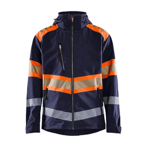 Navy blue/Orange