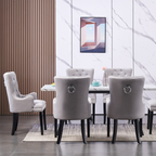 LUX Velvet Dining Chair (with armrests)