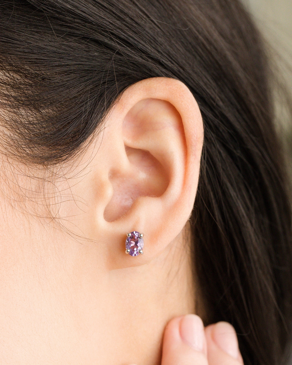 Essential Amethyst Jewellery Set in Sterling Silver