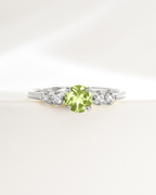 Peridot Everyday Jewellery Gift Set in Sterling Silver