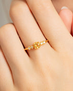 Citrine Everyday Jewellery Gift Set in 18k Gold Vermeil