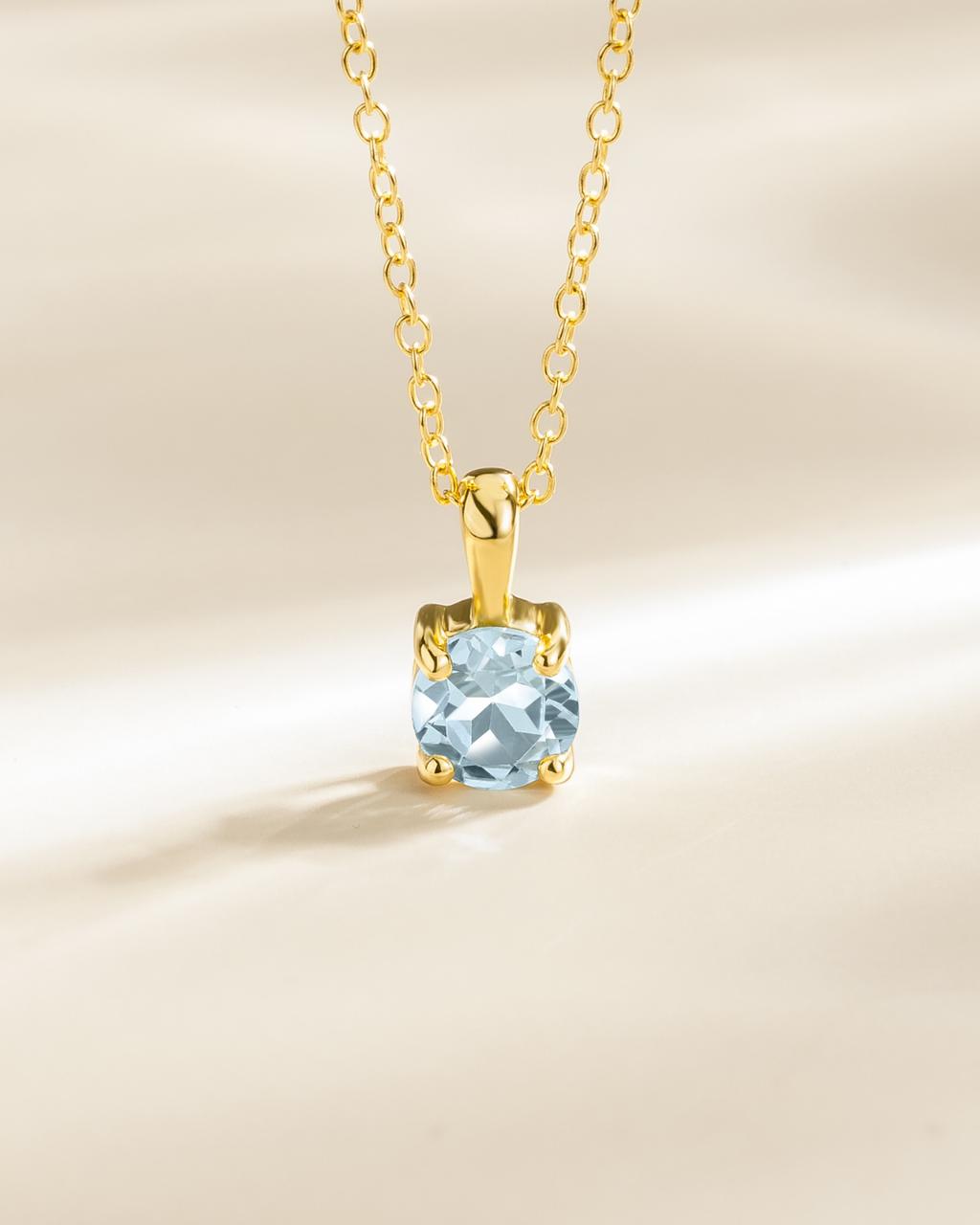 Blue Topaz Everyday Jewellery Gift Set in 18k Gold Vermeil