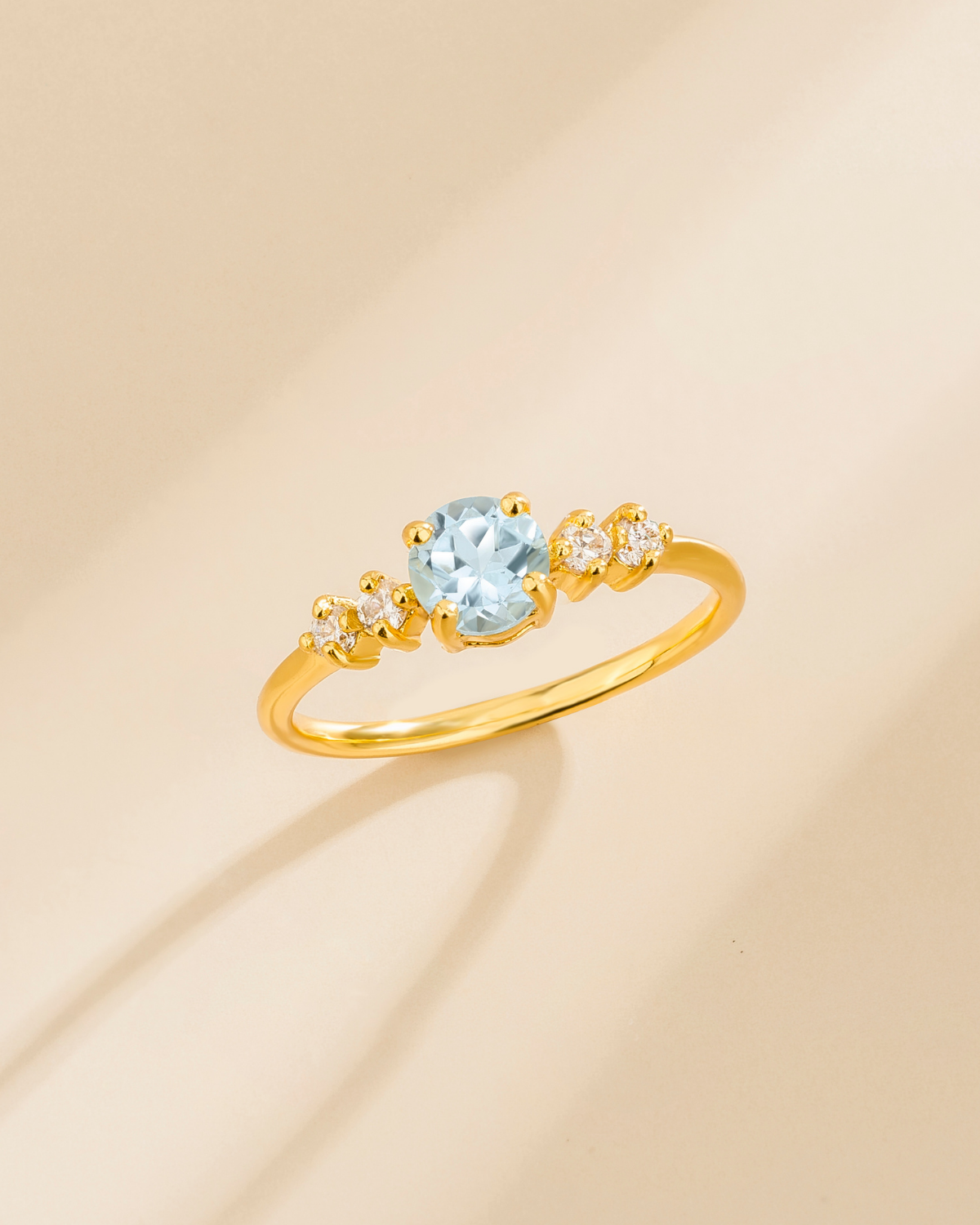 Blue Topaz Everyday Jewellery Gift Set in 18k Gold Vermeil