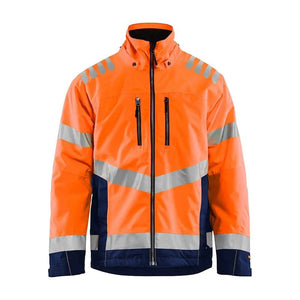 Orange/Navy blue