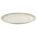 Jazz Oval Melamine Platter with Crackle-Finished Border