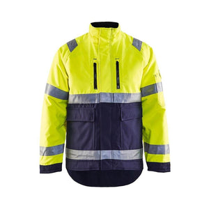 Hi-vis yellow/navy blue