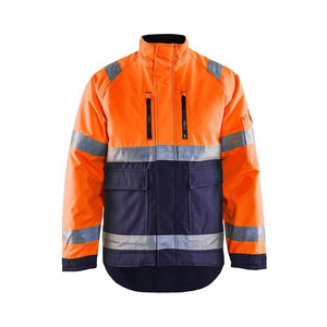 Orange/Navy blue