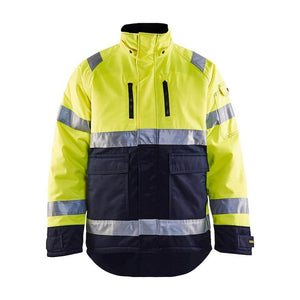 Hi-vis yellow/navy blue